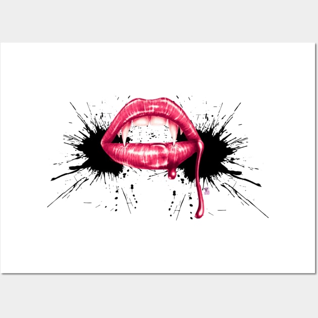 Fangs Splash Wall Art by Viper Unconvetional Concept